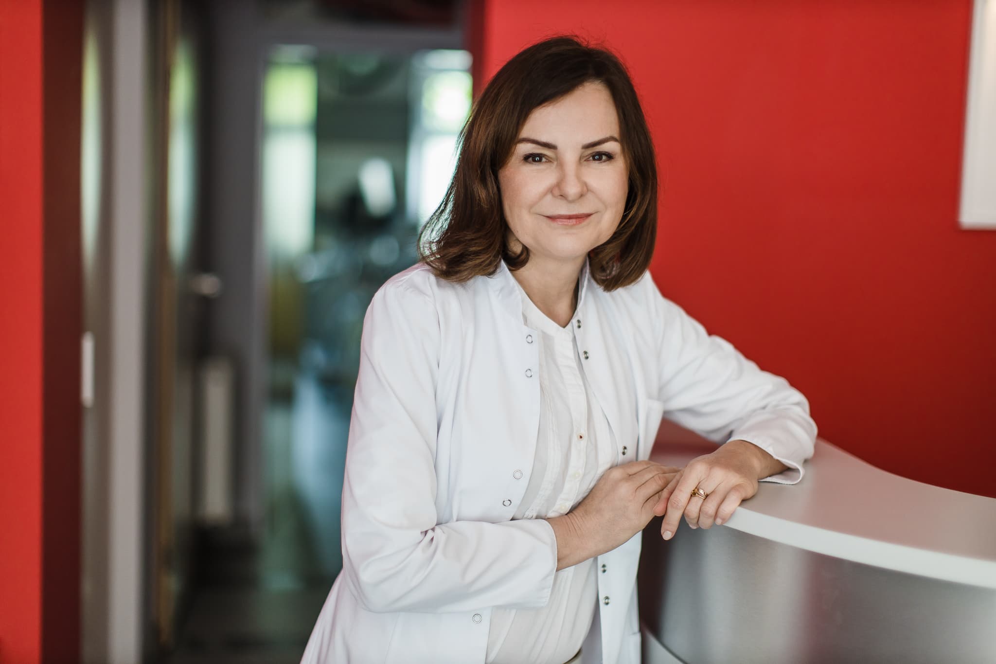 dr n. med. Joanna Krzemieniewska w gabinecie ginekologicznym Wrocław